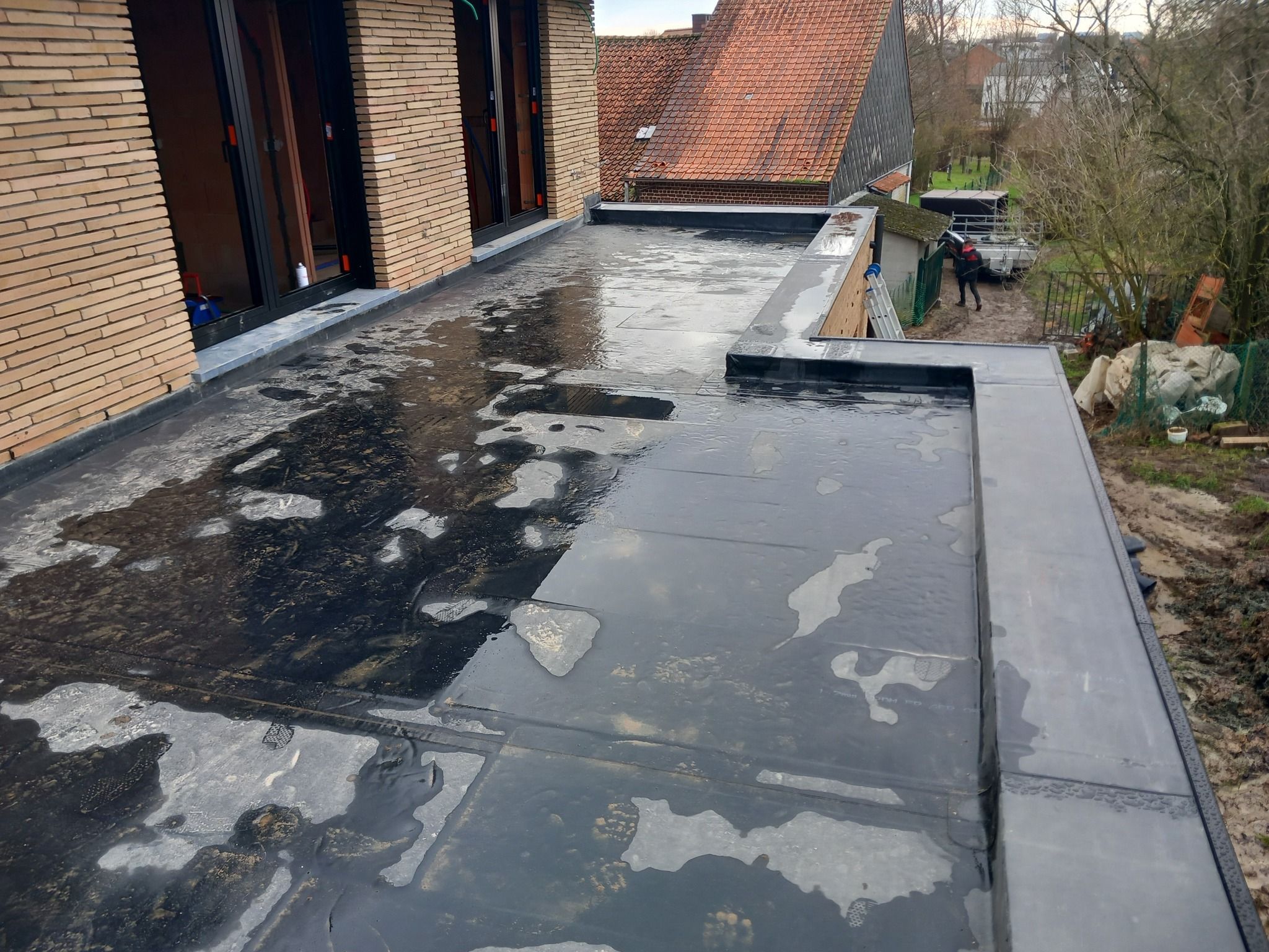 Eerste plat dak 2026 before